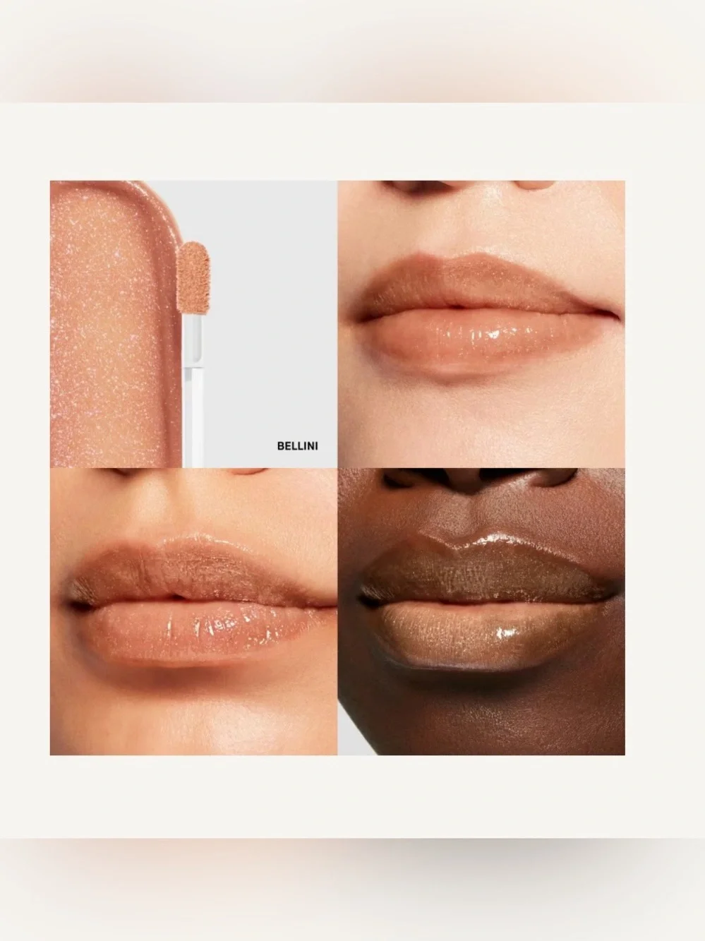Bobbi Brown Crushed Oil-Infused Gloss in BELLINI (shimmer), full Sz 0.2oz,BNIB